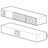 Apc Rack PDU, Basic, 0U/1U, 120-240V/15A, 220-240V/10A, (8) C13 AP6015A