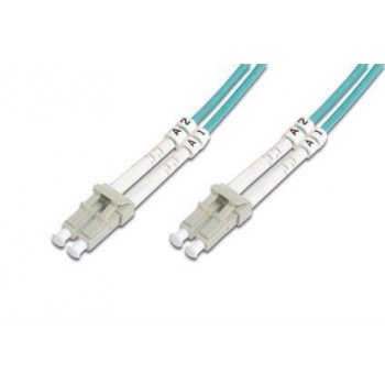 DIGITUS Fiber Optic Patch Cord, LC / LC OM3 2m