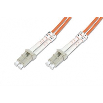 DIGITUS Fiber Optic Patch Cord, LC / LC 3m OM2