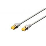 DIGITUS Premium CAT 6A S-FTP patch cable, Length 2,0m, Color grey