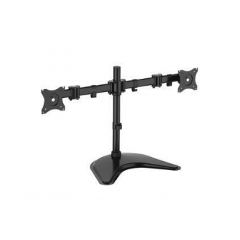 Monitor Stand, 2xLCD, max. 27'', max. load 8kg,  adjustable and rotated 360Â°