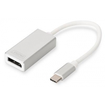 Graphic Adapter DP 4K to USB 3.0 Type-C™ , aluminium