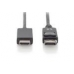 Cable DisplayPort 1.2 w/interlock 4K 60Hz UHD Type DP/HDMI A M/M black 1m