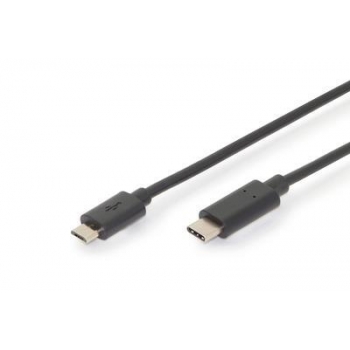 ASSMANN USB2.0 HighSpeed Connection Cable USB C M(plug)/microUSB B M(plug) 3,0m