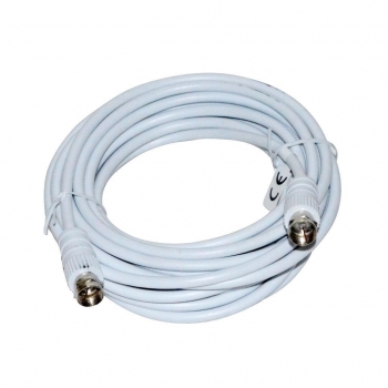 Vakoss Coaxial cable TV (antenna) 2x M 5m TC-A565W white