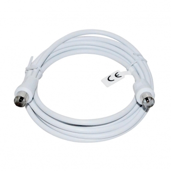 Vakoss Coaxial cable TV (antenna) M/F 2m TC-A726W white
