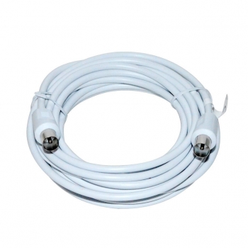 Vakoss Coaxial cable TV (antenna) 2x M 5m TC-A755W white