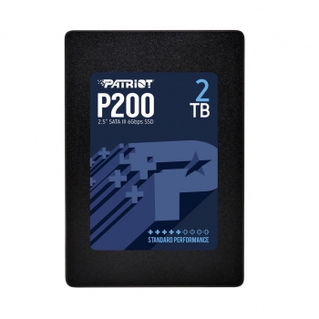 Patriot SSD 2TB P200 2.5'' SATA III 6Gb/s, R/W 530/460 MB/s