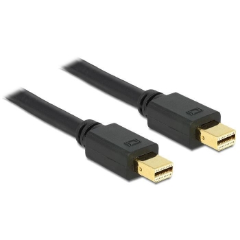 Delock Cable mini Displayport male - male 0.5 m, black