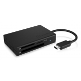 IcyBox External multi card reader USB 3.0 Type-C, CF, SD, microSD