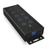 IcyBox 7x Port USB 3.0 HUB si 3 porturi incarcare
