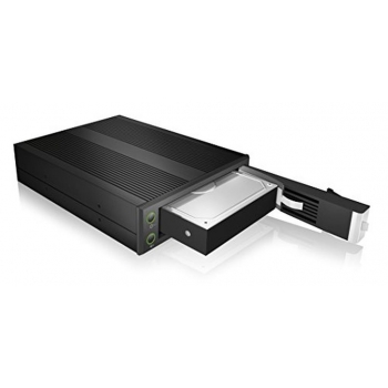 Icy Box Trayless Mobile Rack for 3.5'' SATA/SAS HDD, Black