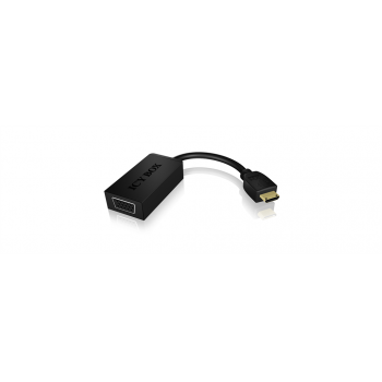 IcyBox Connector miniHDMI pentru VGA Adaptor 