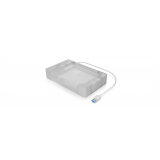 IcyBox External 3,5' / 2,5''' Case SATA III, USB 3.0, White