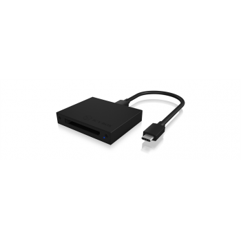 IcyBox External card reader USB 3.1 Type-C / Type-A, CFast 2.0