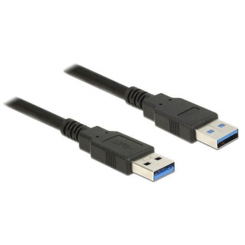 Delock Cable USB 3.0 Type-A male > USB 3.0 Type-A male 1m black
