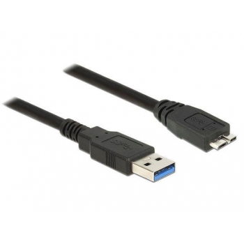Delock Cable USB 3.0 Type-A male > USB 3.0 Type Micro-B male 1.5m black