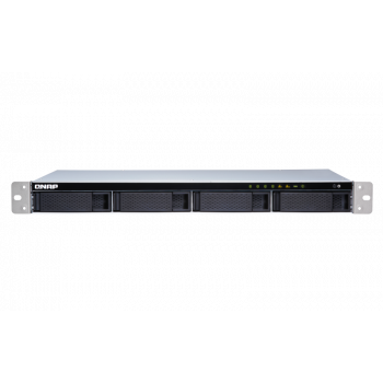 QNAP 4-Bay TurboNAS, SATA 6G, Al314 4C 1,7GHz, 2GB, 2x1GbE 1x10GbSFP+, w/o Rails