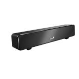 Genius speaker Mini USB SoundBar 100, Immersive Cinema-Style Sound Effect, black