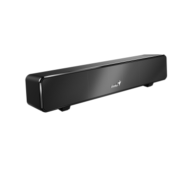 Genius speaker Mini USB SoundBar 100, Immersive Cinema-Style Sound Effect, black