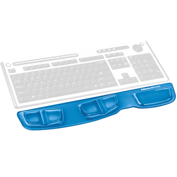 Fellowes - CRYSTAL - keyboard pad Health-V, blue