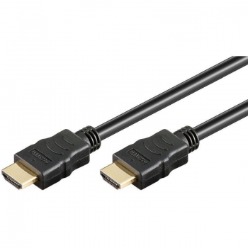 Techly Monitor cable HDMI-HDMI M/M 1.4 Ethernet, shielded, 5m, black
