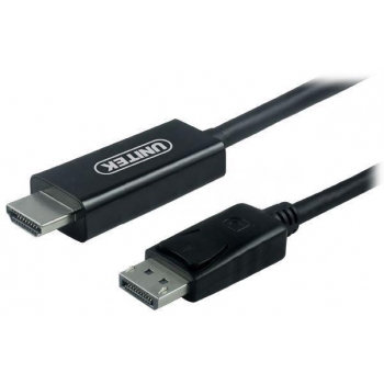Unitek Cablu DisplayPort - HDMI 1,5m, Y-5118CA