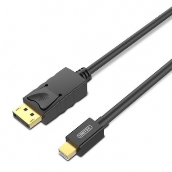 Unitek Cablu miniDisplayPort - DisplayPort M/M, 2m; Y-C611BK