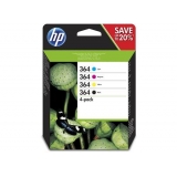 HP 364 4-pack Black/Cyan/Magenta/Yellow