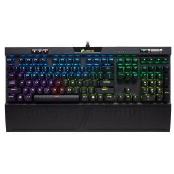 Corsair K70 RGB MK.2 Mechanical Gaming Keyboard - Cherry MX Silent, NA