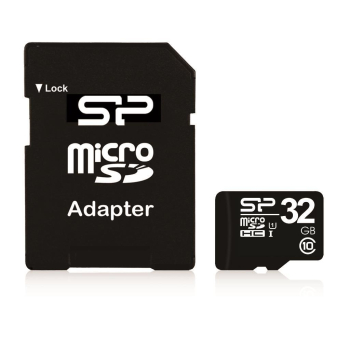 Silicon Power memory card Micro SDHC 32GB Class 10 +Adapter
