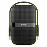 External HDD Silicon Power Armor A60 2.5'' 2TB USB 3.0, IPX4, Black