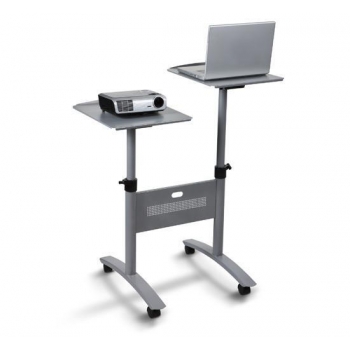 NOBO Stativ cu rotile pentru proiector Multimedia Twin LCD