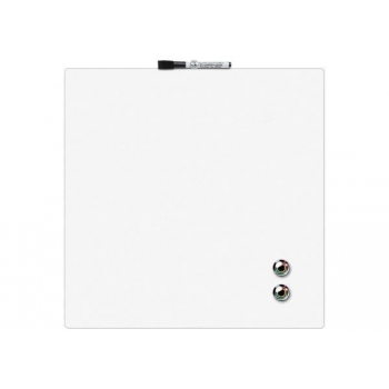 NOBO Panou Quartet 36x36 cm, alb, magnetic, cu stergere uscata