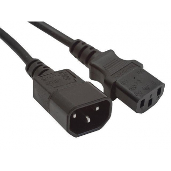 Natec power extension cable VDE C13-> C14 1.8M, blister