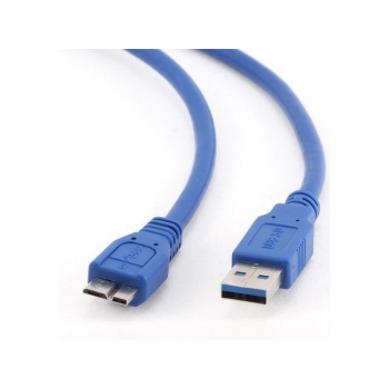 Natec USB 3.0 micro USB cable, 0.5M, blue, blister