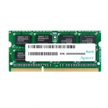 Memorie RAM Laptop SO-DIMM Apacer 4GB DDR3L 1600MHz CL11 1.35V DV.04G2K.HAM