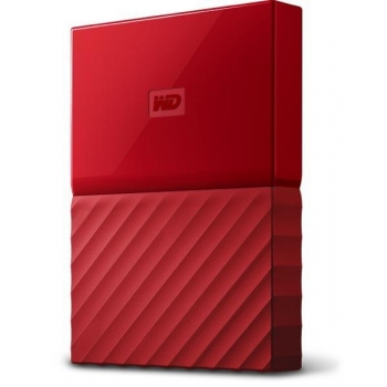 External HDD WD My Passport 2.5'' 1TB USB 3.0 Red