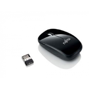 Mouse Wireless Fujitsu WI410 Optic 3 Butoane 1000 dpi USB Negru S26381-K464-L100
