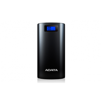 ADATA P20000D Power Bank, 20000mAh, LED flashlight, negru