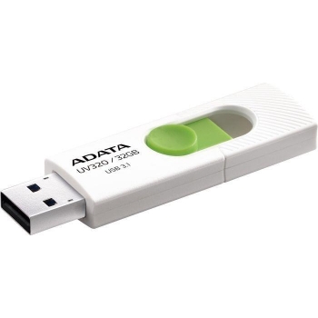 Adata Flash Drive UV320, 32GB, USB 3.0, alb i verde 