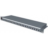 Molex Rack 19'' Shielded Continuity Patch Panel 24xRJ45, KATT, 568A/B, FTP, 1U,