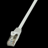 LOGILINK - Cablu F/UTP, cat 5e, 0,25m, gri (patchcord)