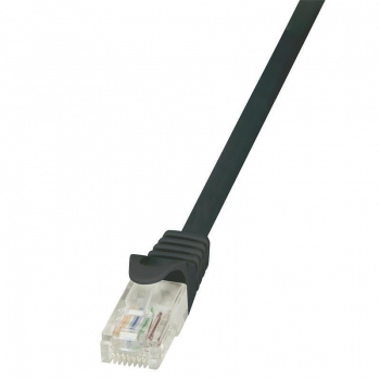 LOGILINK - Patchcord Cat.6 U/UTP EconLine 0,5m black