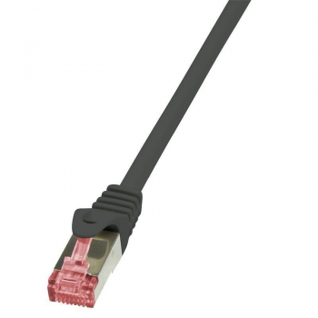 LOGILINK - Patchcord Cat.6 S/FTP PIMF PrimeLine 0,5m black