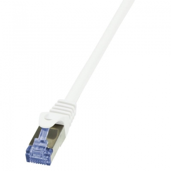 LOGILINK - Patchcord Cat.6A 10G S/FTP PIMF PrimeLine 0,50m white