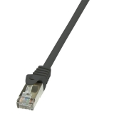 LOGILINK - Patchcord Cat.6 F/UTP EconLine 1m black