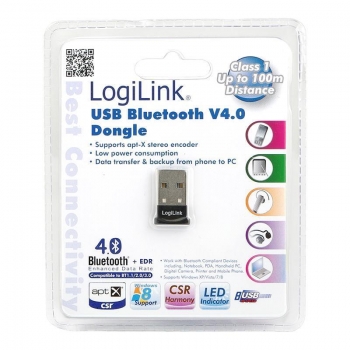 LOGILINK - Adaptor USB 2.0 Bluetooth 4.0 Micro