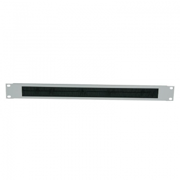 LOGILINK- 19'' Cable Entry 1U with Brush Insert, grey