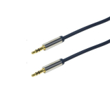 LOGILINK - Audio Cable 3.5 Stereo M/M, straight, 0.30 m, blue